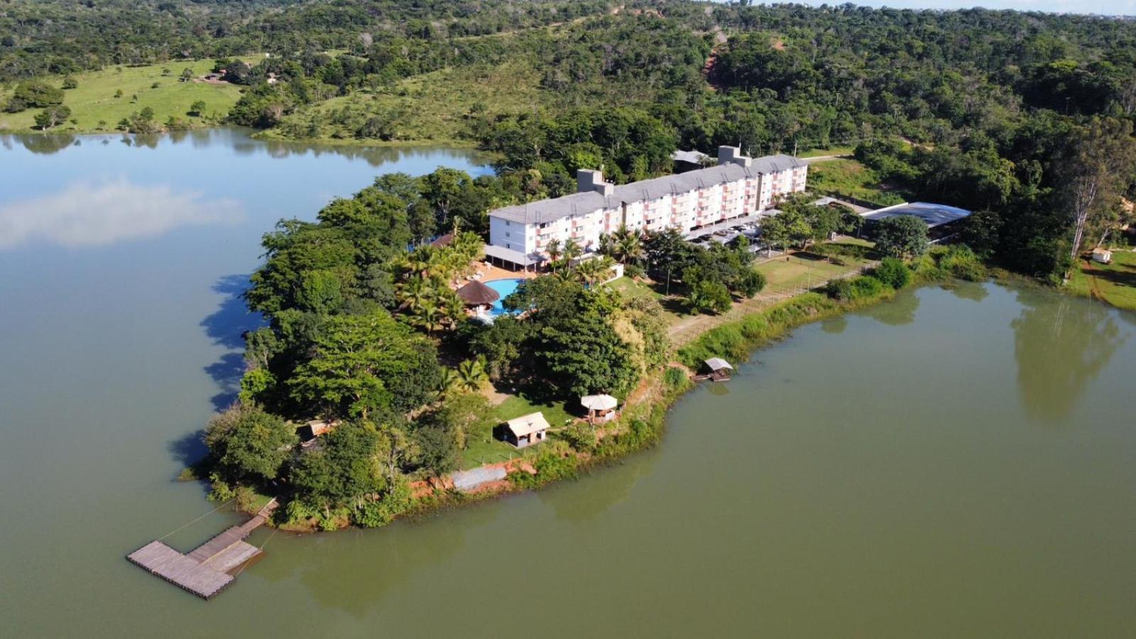 Apartamento Pontal Do Lago Caldas Novas Ngoại thất bức ảnh